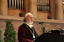 Präsident Willoweit bei seiner Rede zum 250-jährigen Jubiläum der Akademie im Herkulessaal